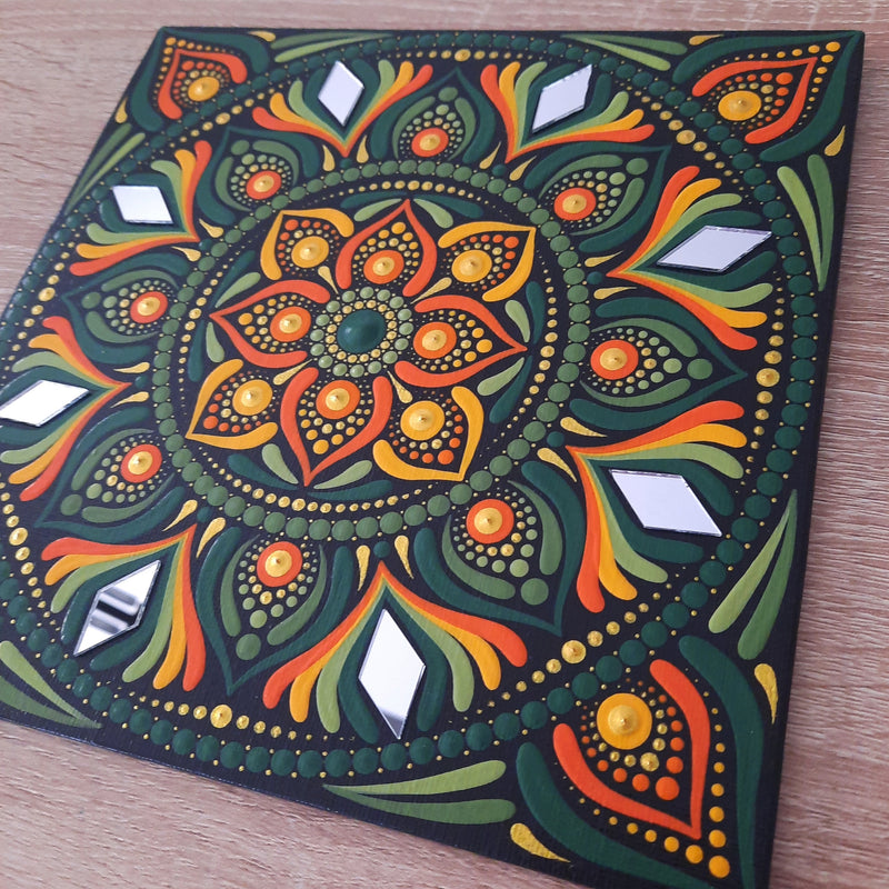 8" Retro Mandala