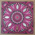6" Pink Mandala
