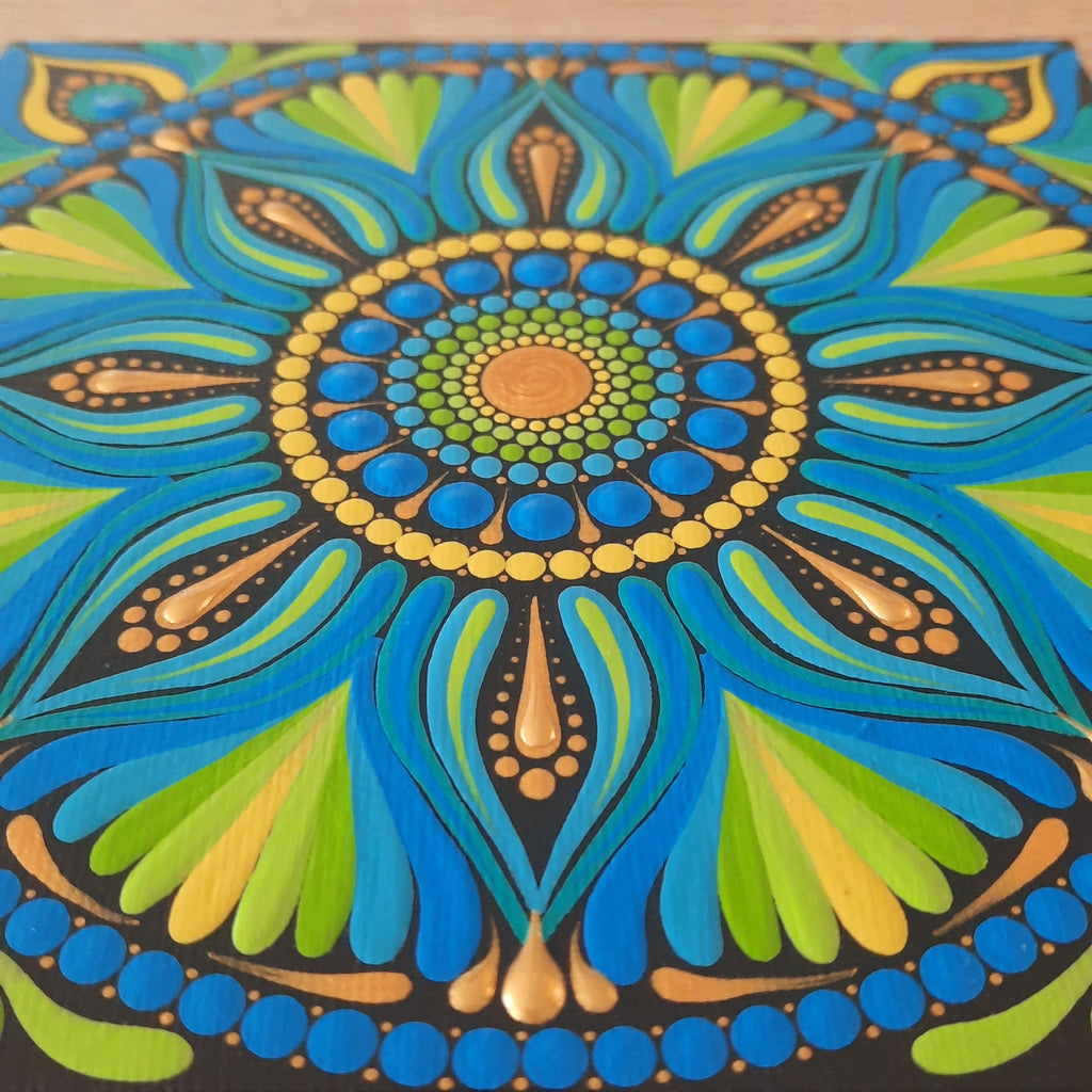6" Groovy Mandala