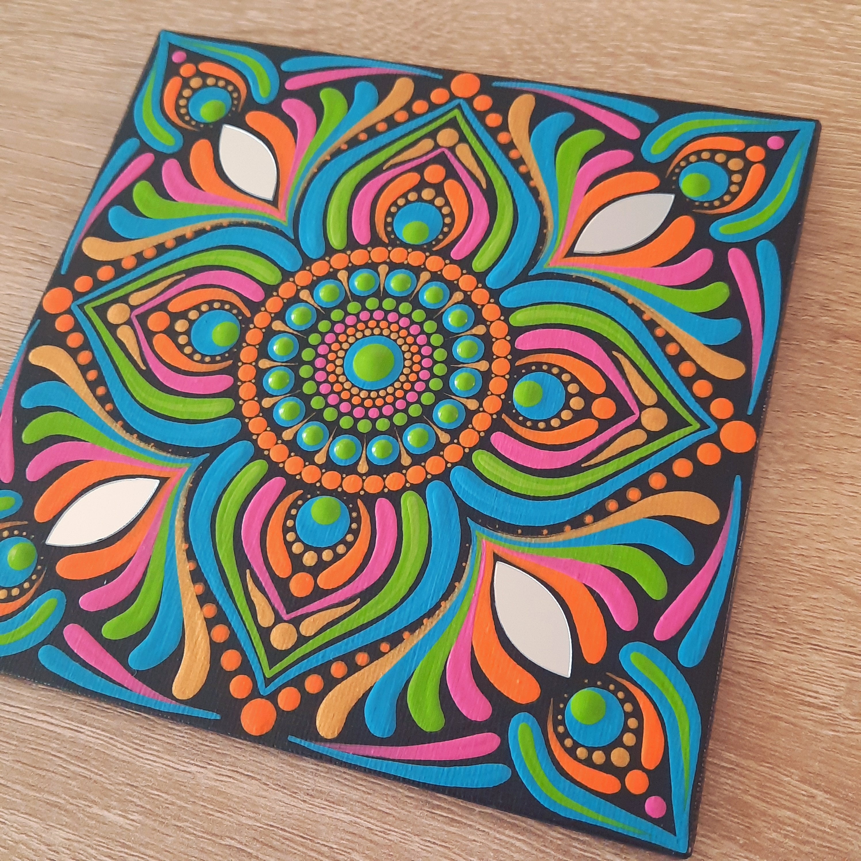 6" Psychedelic Mandala