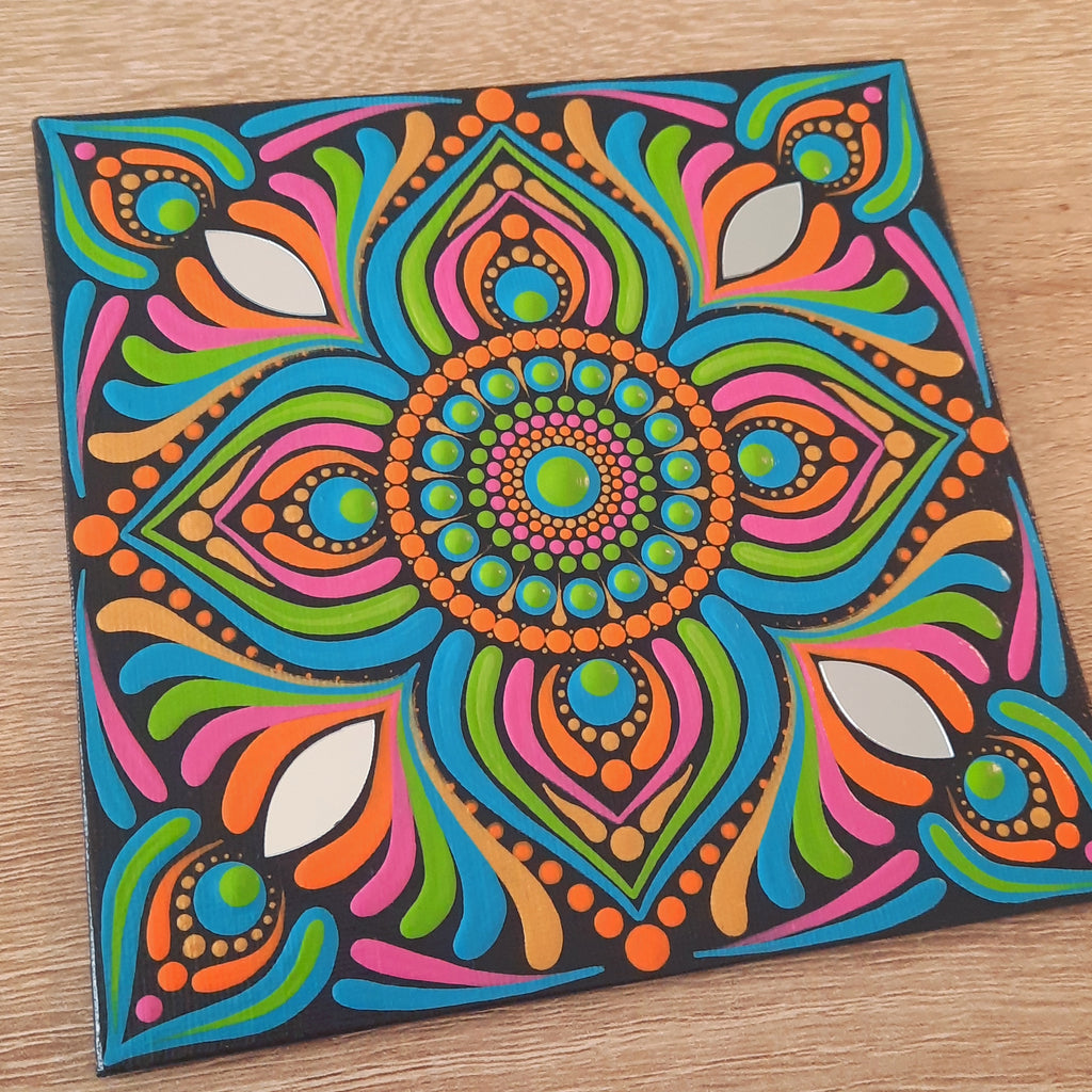 6" Psychedelic Mandala