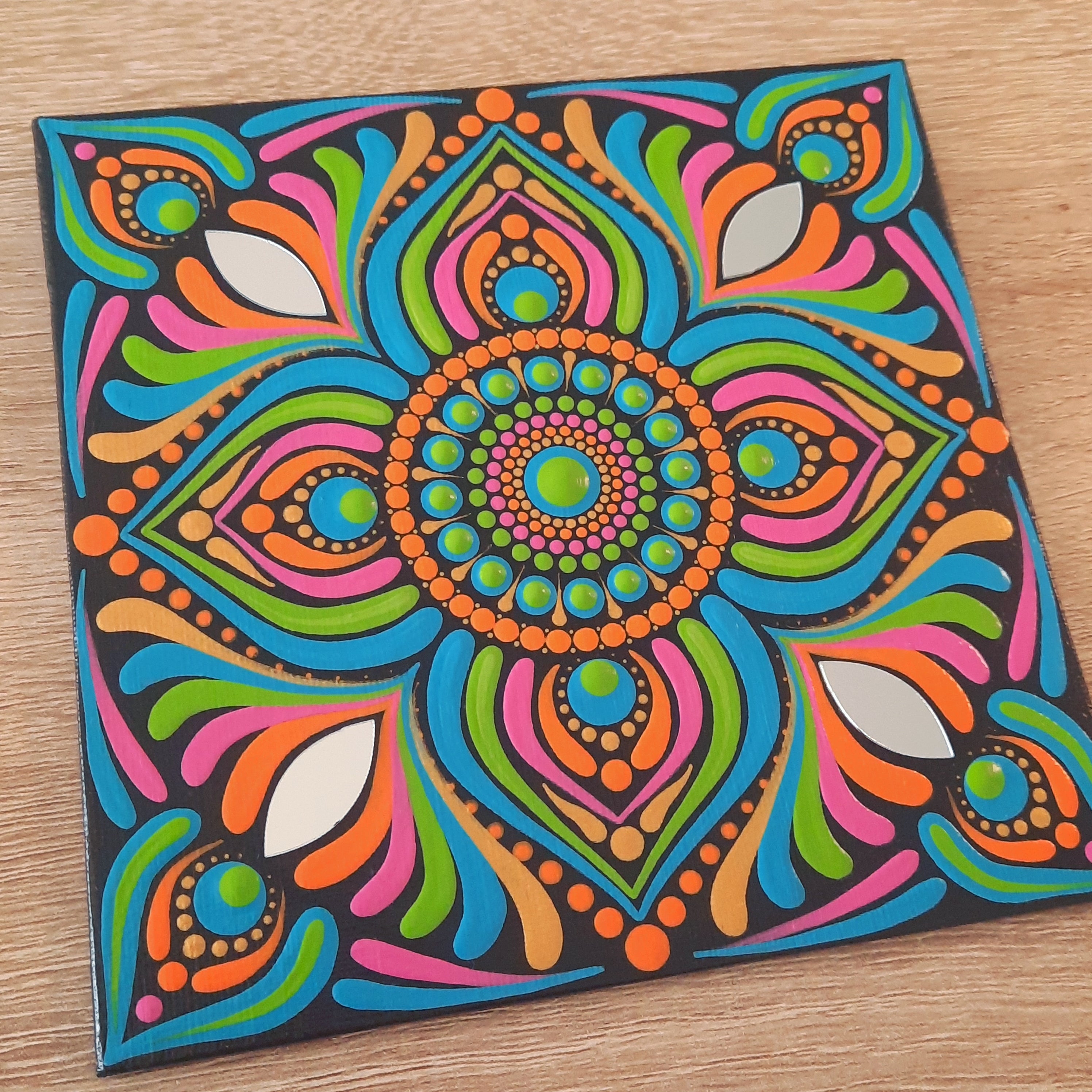 6" Psychedelic Mandala