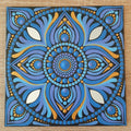 6" Periwinkle Mandala
