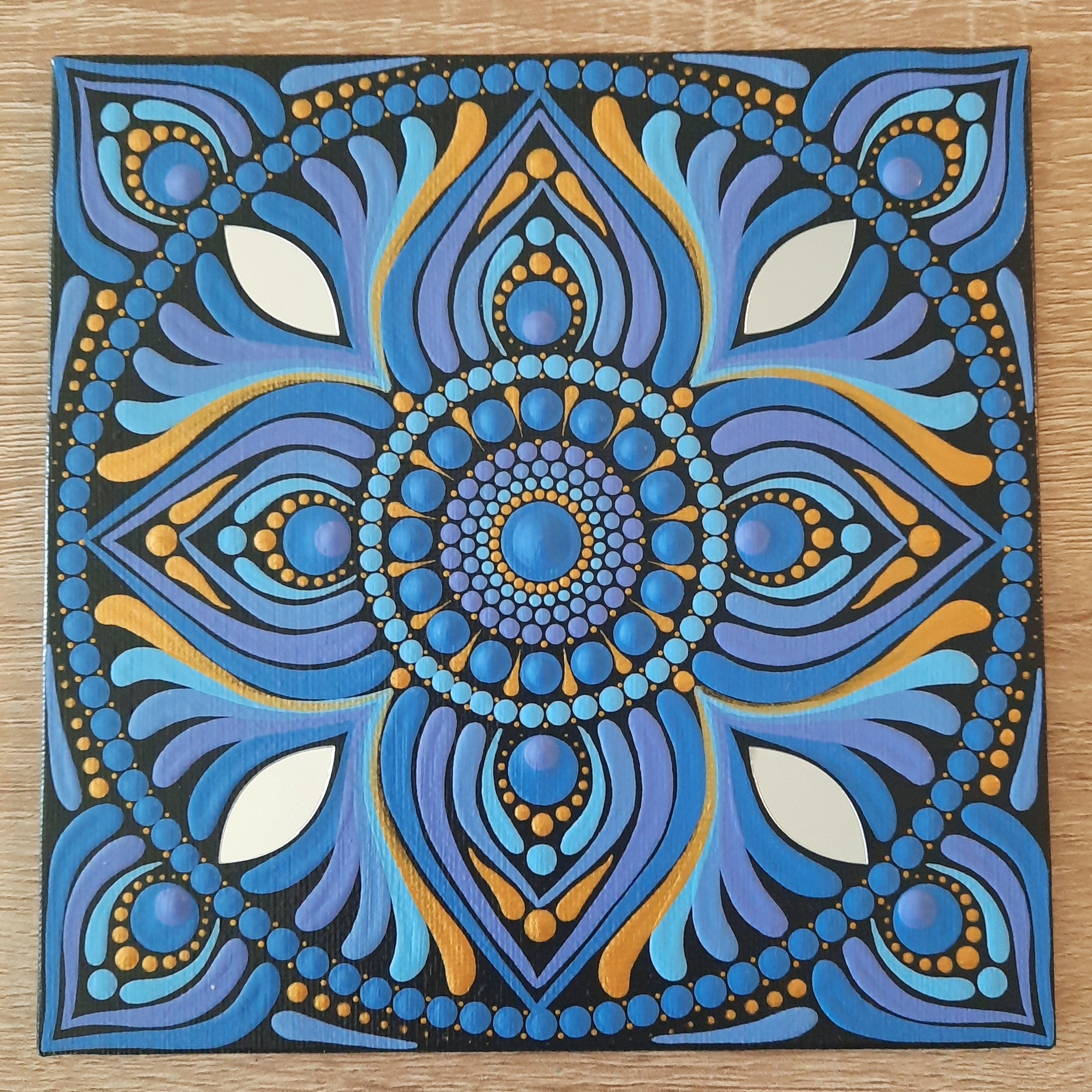 6" Periwinkle Mandala