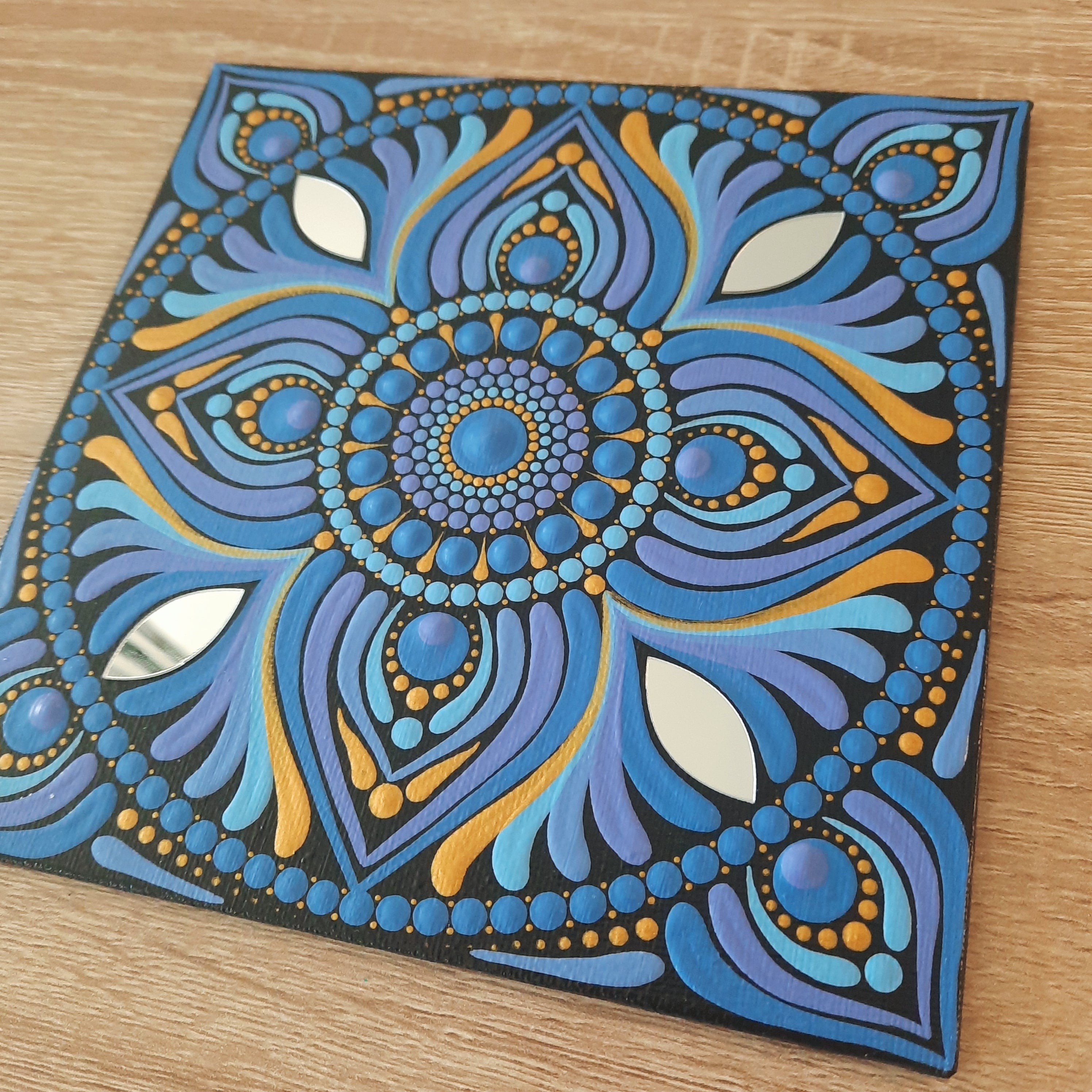 6" Periwinkle Mandala