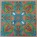 8" Psychedelic Mandala