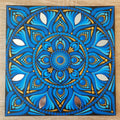 8" Blue Mandala