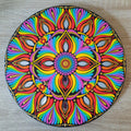 12" Rainbow Mandala