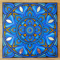 8" Blue Mandala