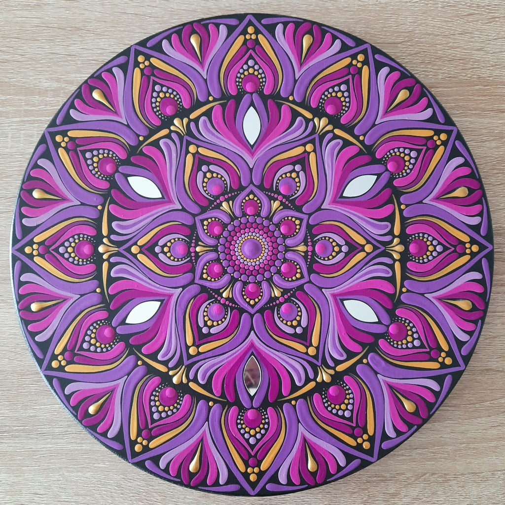 12" Magenta Mandala