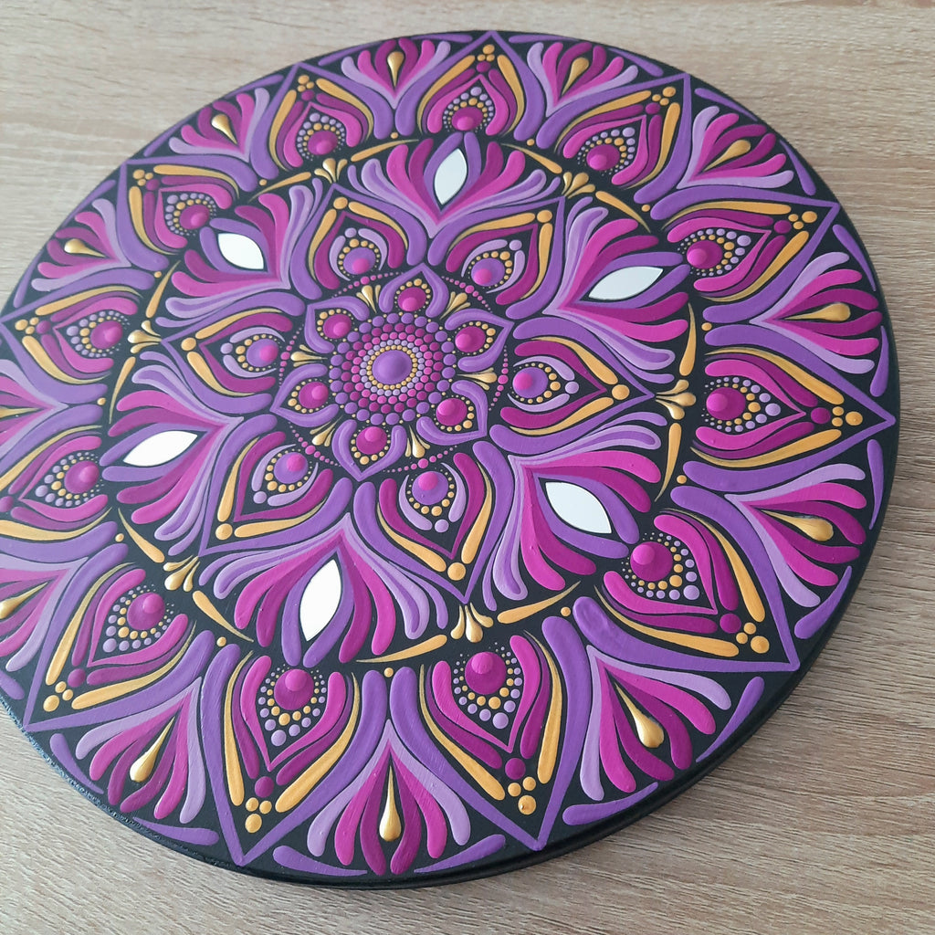 12" Magenta Mandala