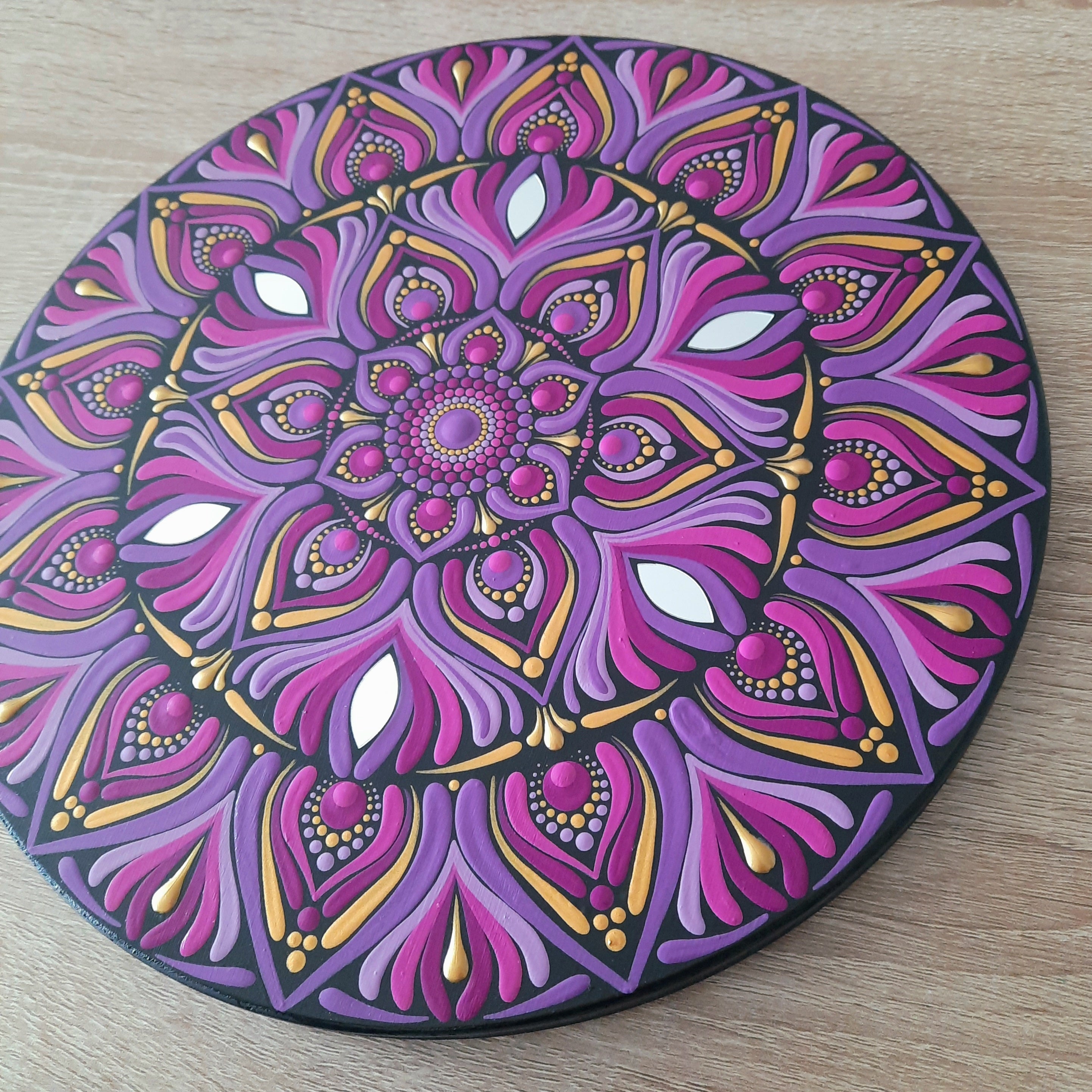 12" Magenta Mandala