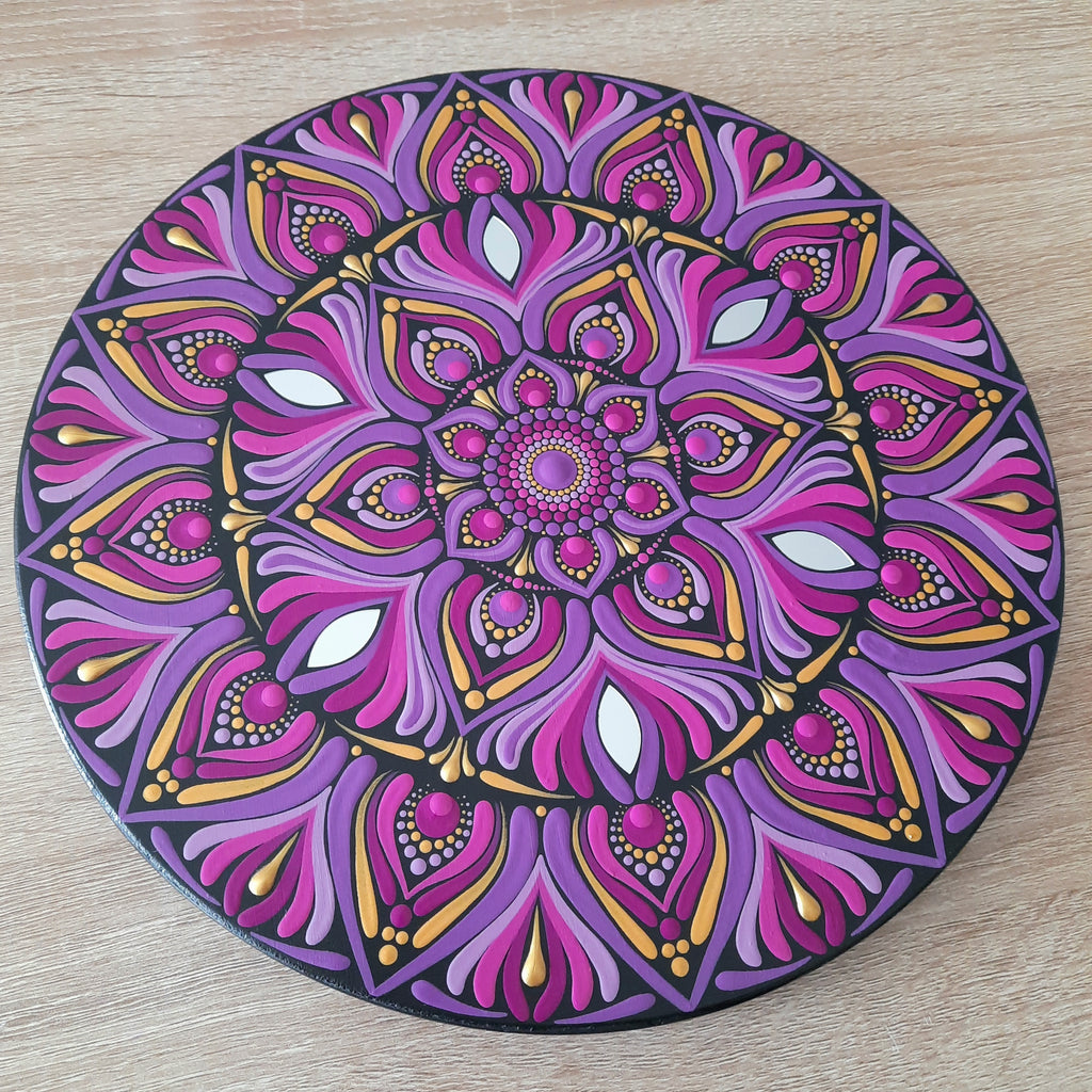 12" Magenta Mandala