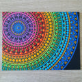 9x12" Rainbow Mandala