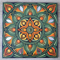 8" Retro Mandala