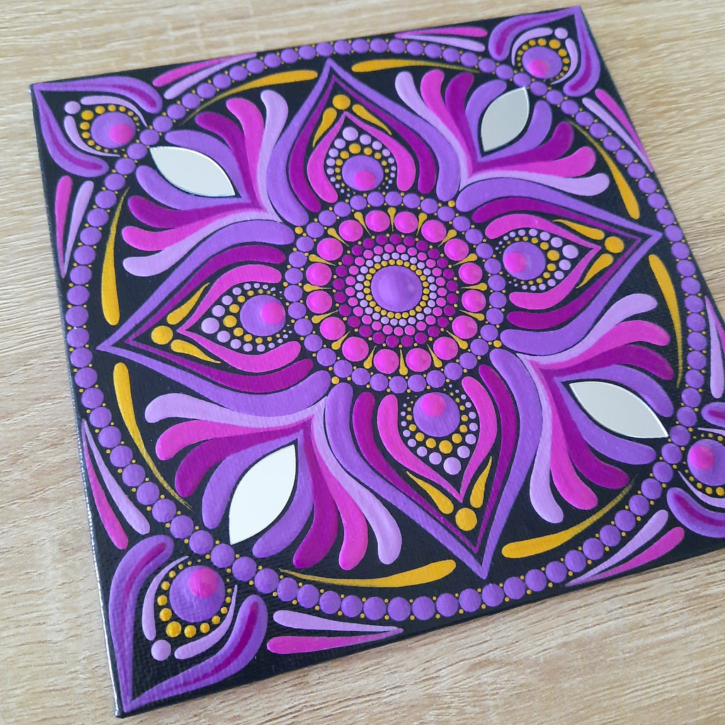 6" Magenta Mandala