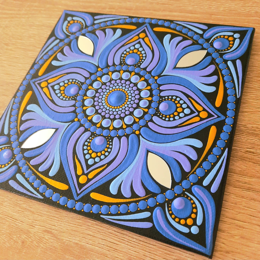 6" Periwinkle Mandala