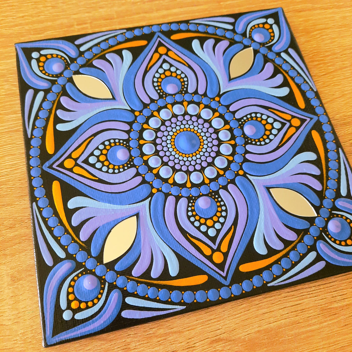 6" Periwinkle Mandala