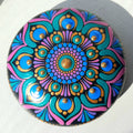 4" Glitz Mandala Stone