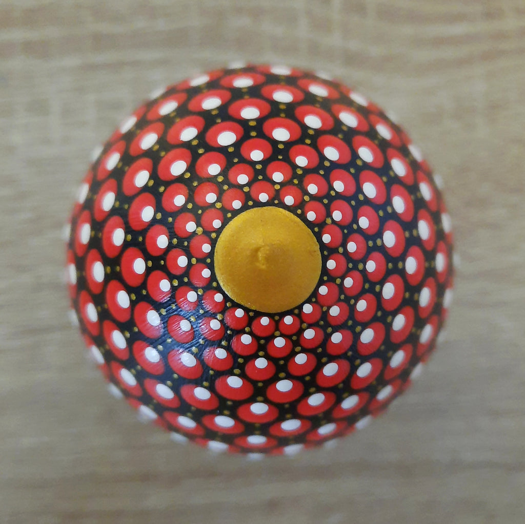 Small Red Cap Mushroom