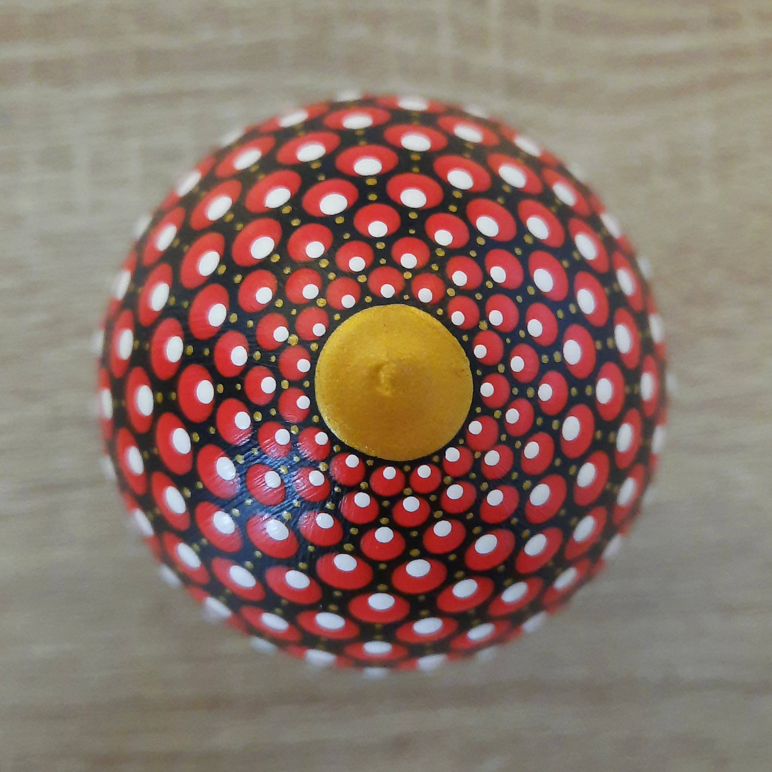 Small Red Cap Mushroom