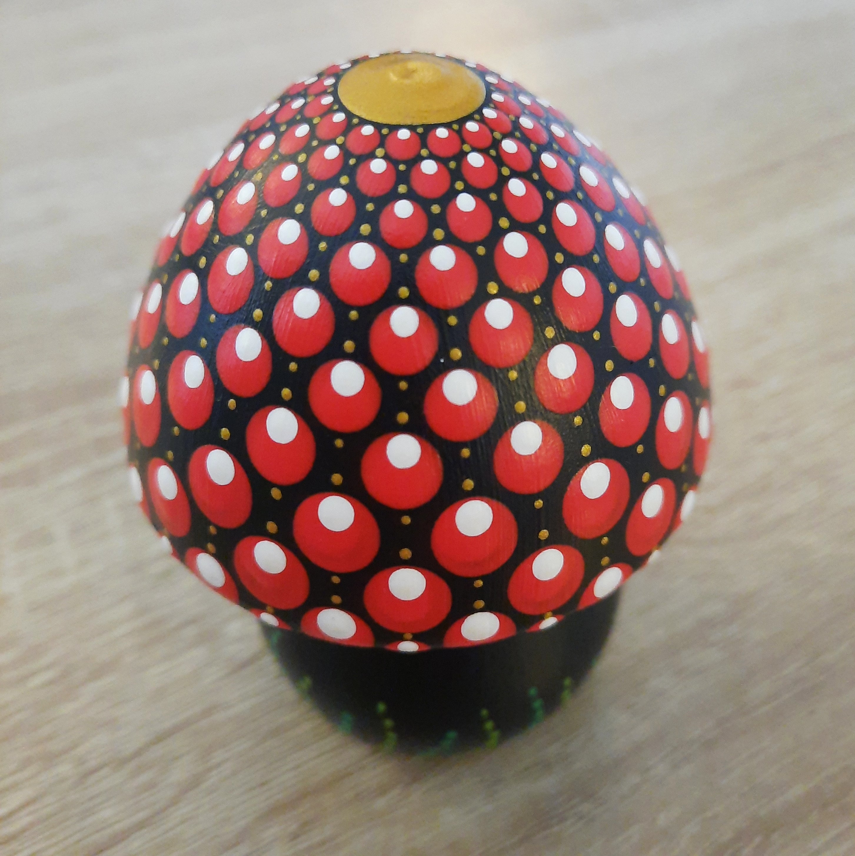 Small Red Cap Mushroom