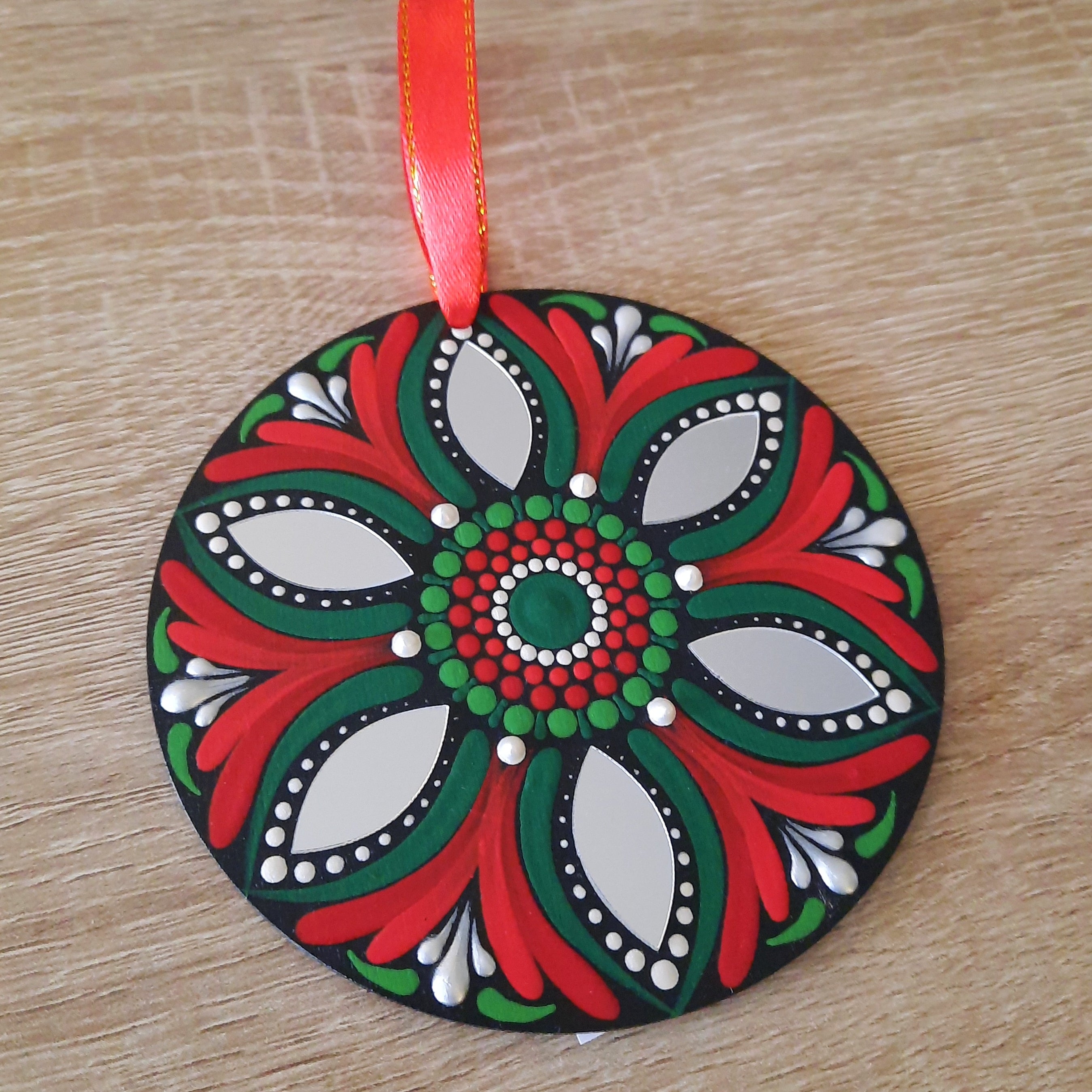 Holiday Mandala Ornament