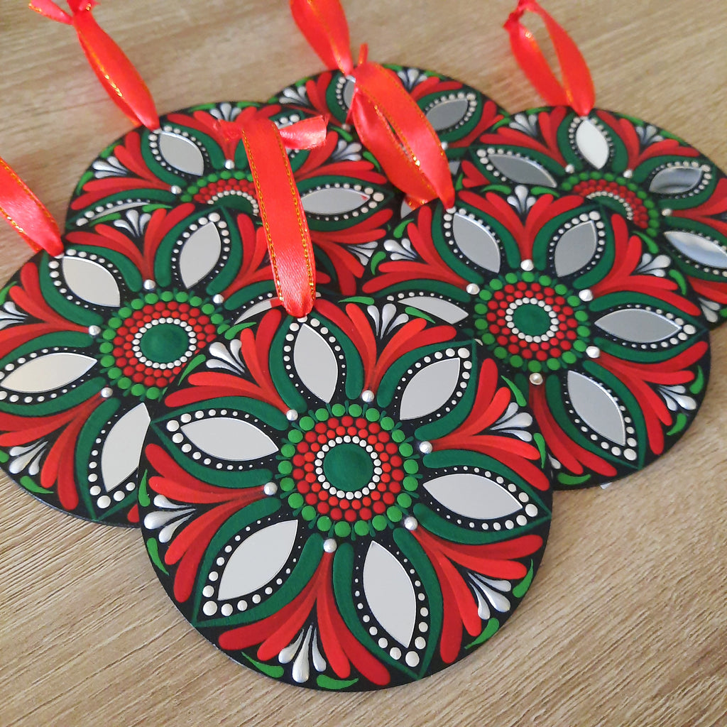 Holiday Mandala Ornament