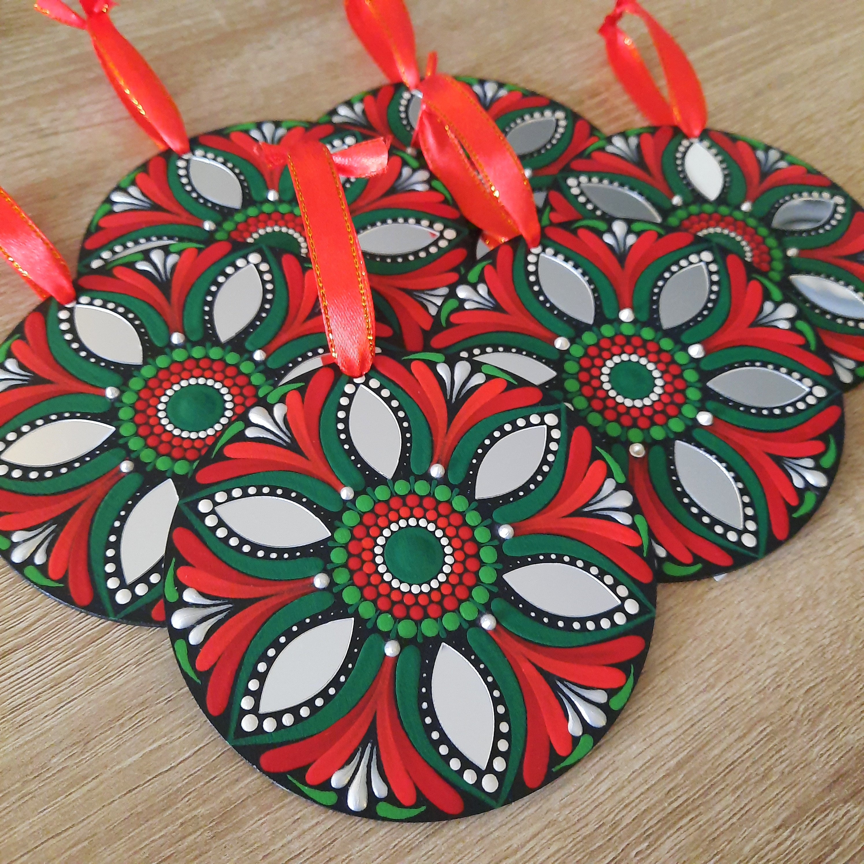 Holiday Mandala Ornament