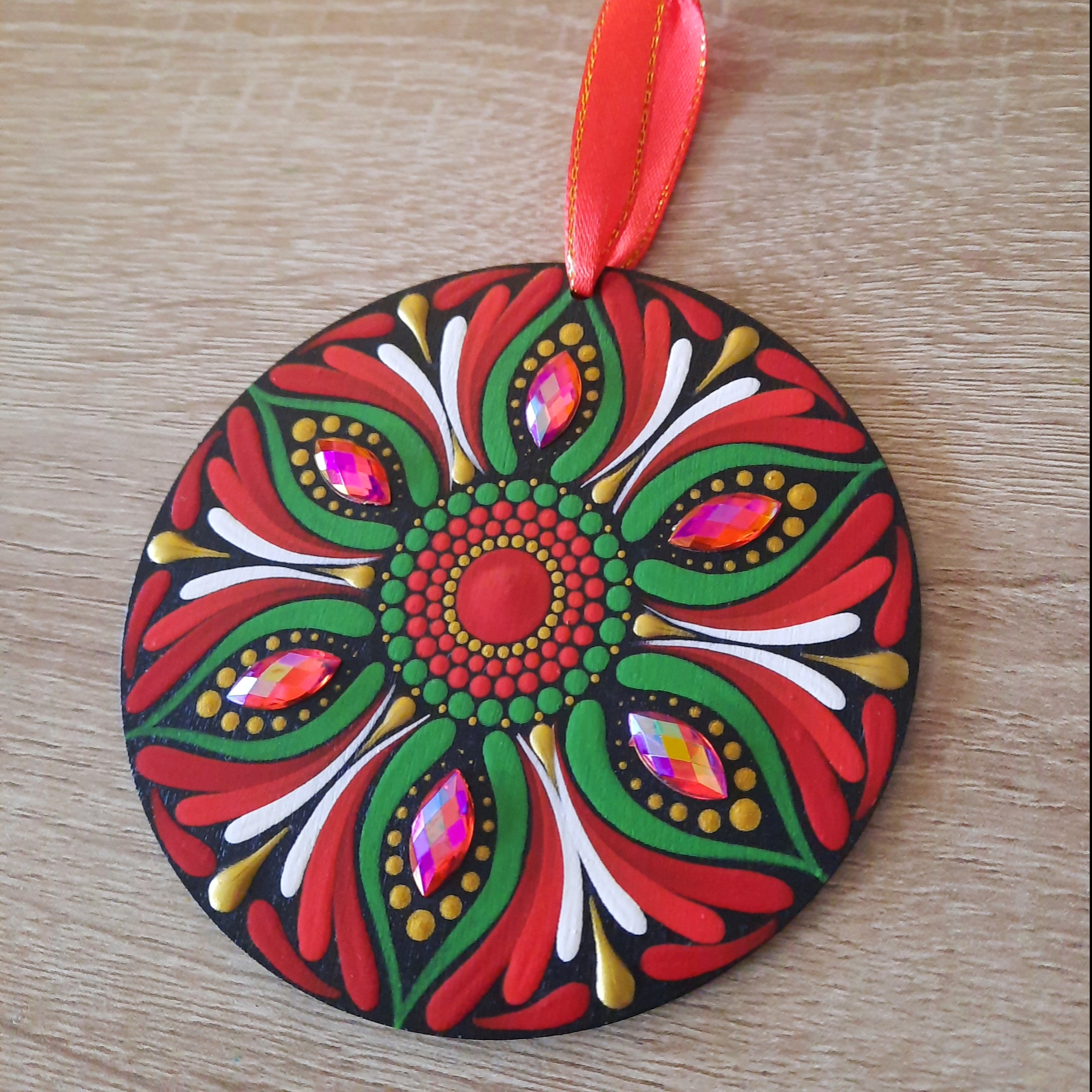 Holiday Mandala Ornament