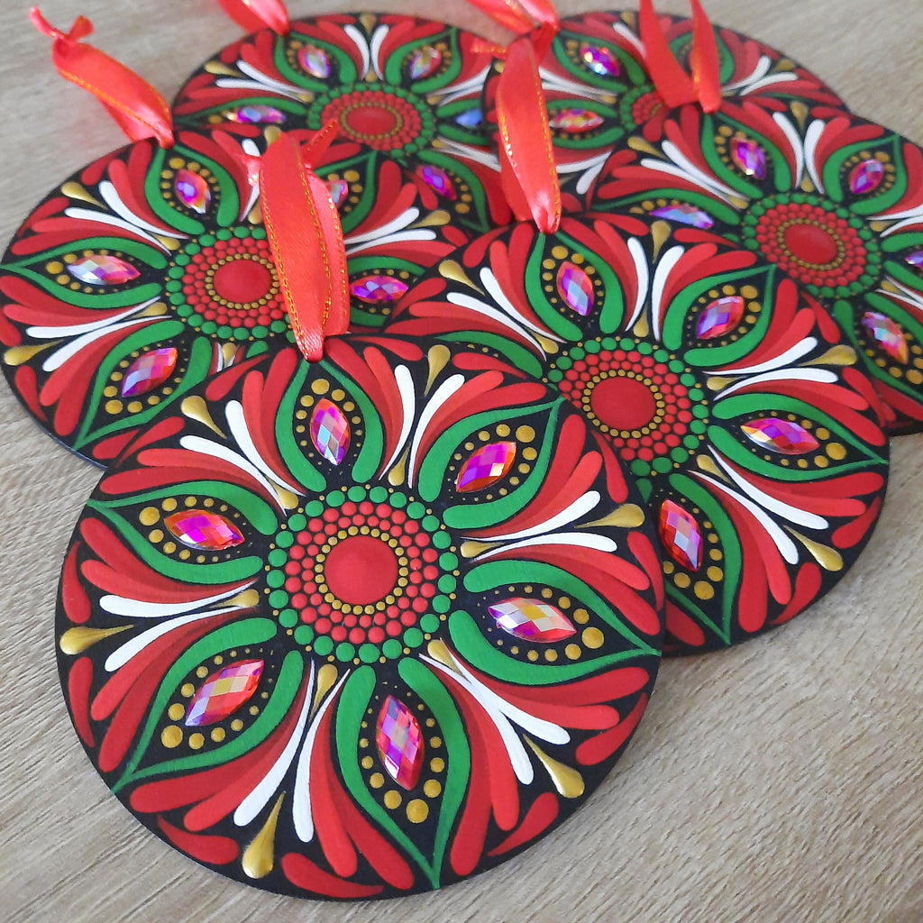 Holiday Mandala Ornament