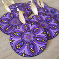 Purple Mandala Ornament