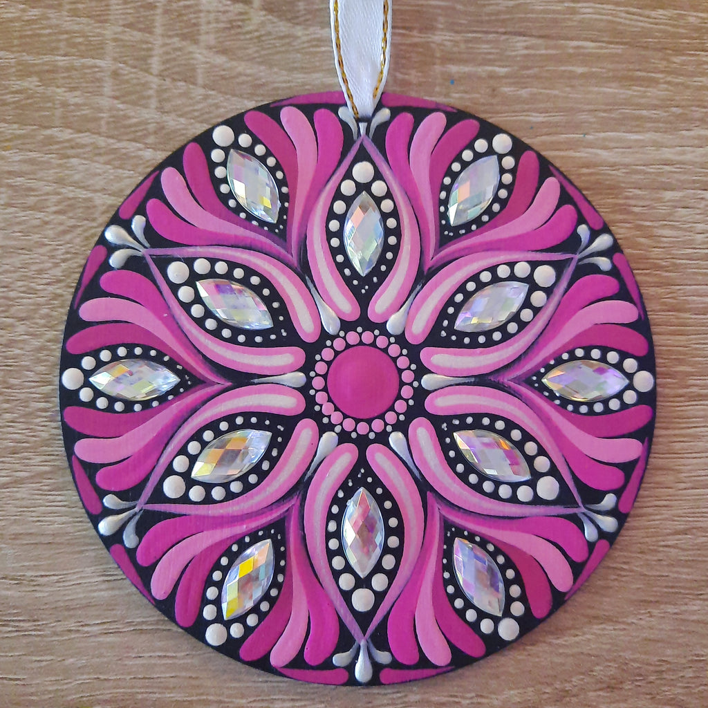 Pink Mandala Ornament