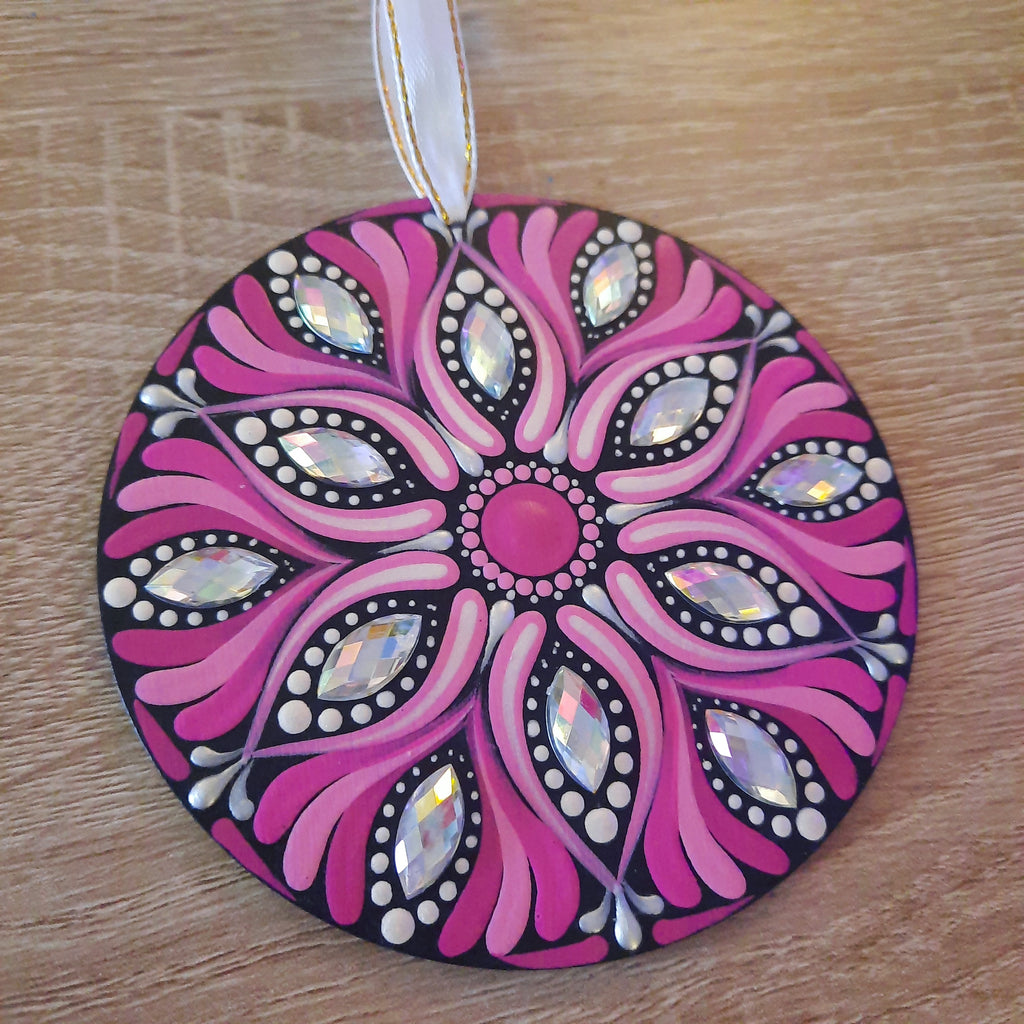 Pink Mandala Ornament