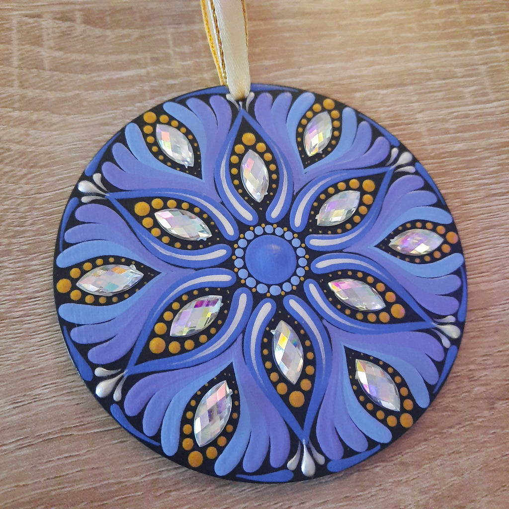 Periwinkle Mandala Ornament
