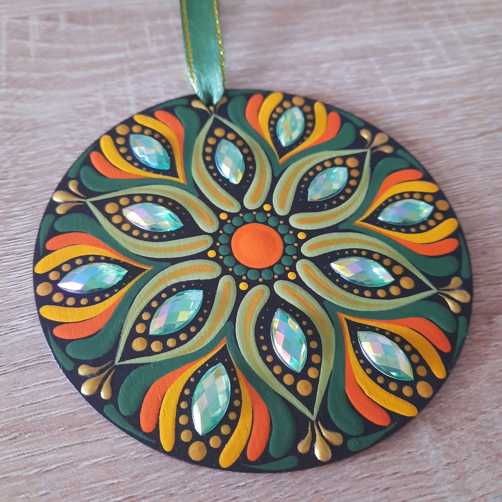 Retro Mandala Ornament