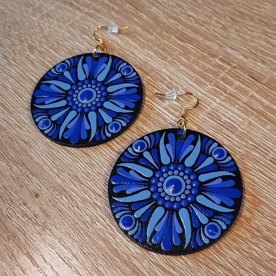 Mandala Earrings - Multiple Colors