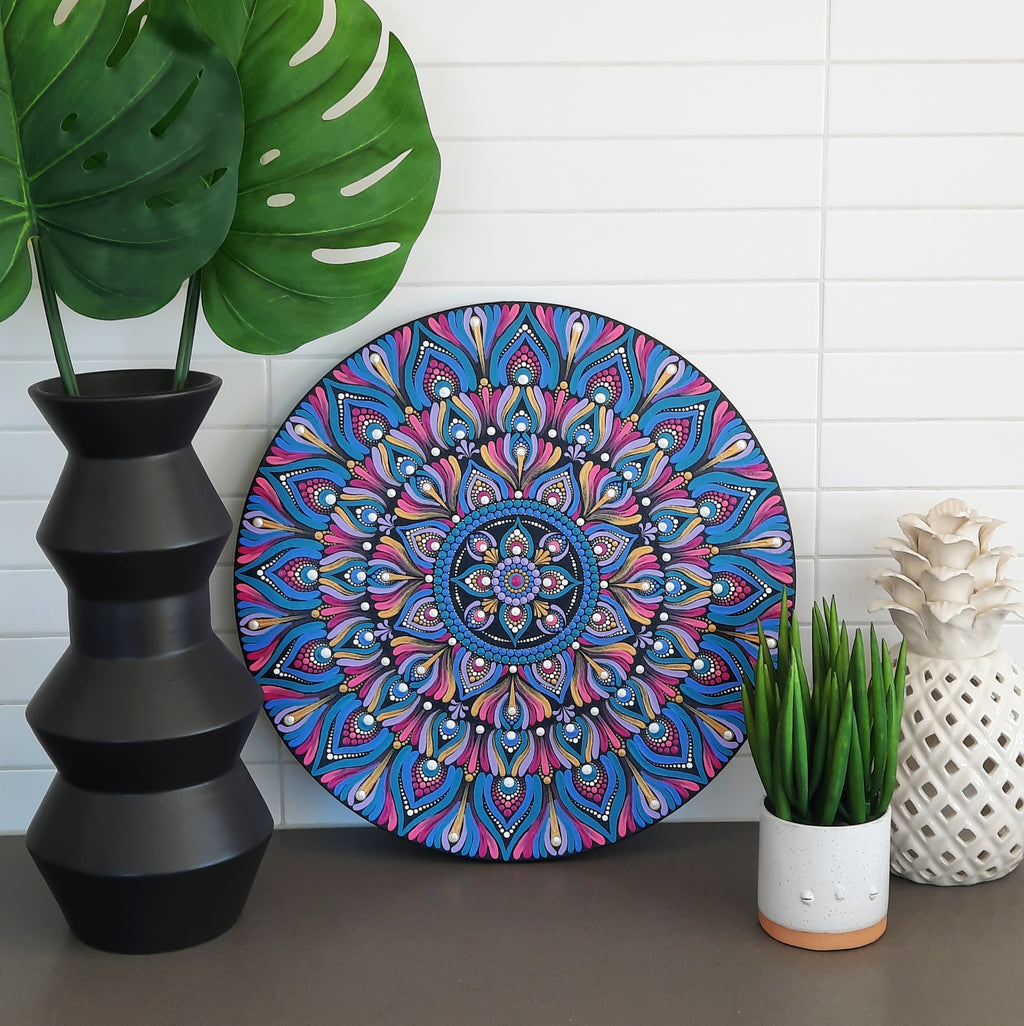 16" Multi-Colored Mandala