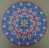 16" Multi-Colored Mandala
