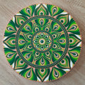12" Green Mandala